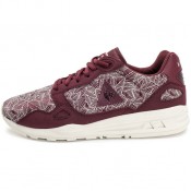 Original Le Coq Sportif Lcs R900 W Foliage Jacquard Bordeaux - Chaussures De Running Femme